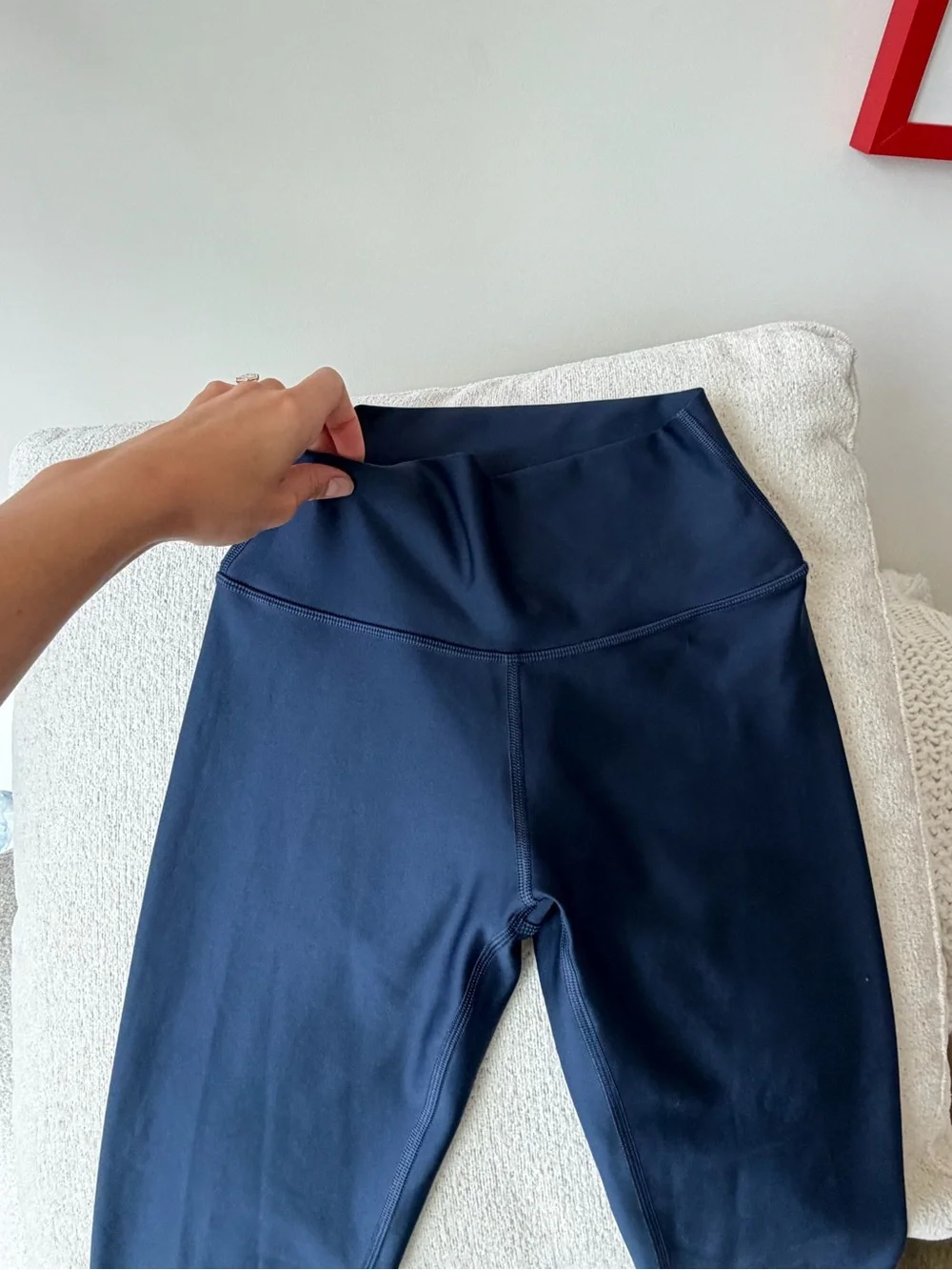 Alo Yoga Navy High-Waist Airlift Legging